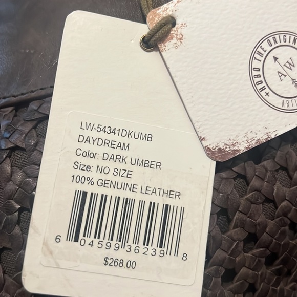 NWT Hobo Daydream Leather Crossbody Bag in Dark Umber - Picture 4 of 9